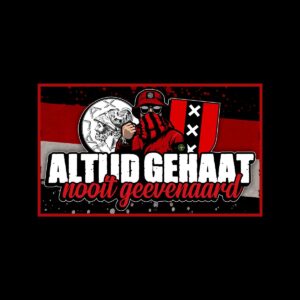 "Altijd gehaat, nooit geëvenaard" Deze sticker is nu te koop bij Mokumshop