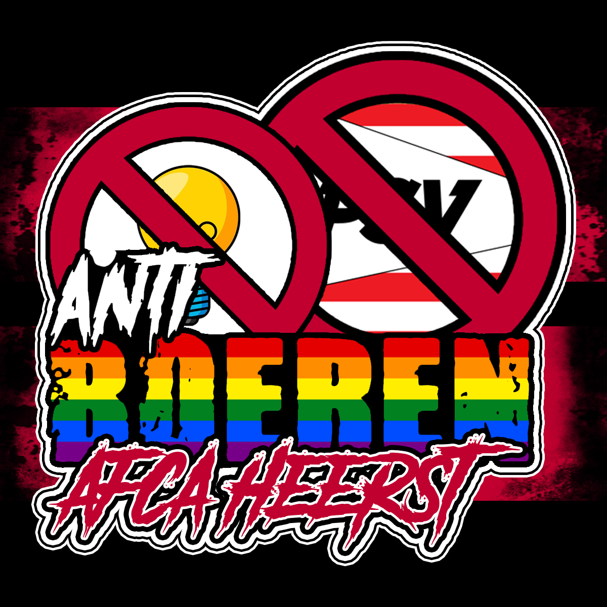 "Ani boeren AFCA heerst" Deze sticker is nu exclusief te koop bij Mokumshop